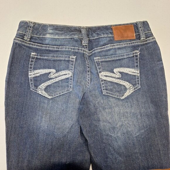 Maurices Boot Cut Jeans Denim Pants Womens 7 8 Short Petite - Picture 4 of 9